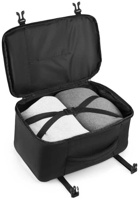 Zagatto Kuprinė lėktuvui 40x30x20 cm, rankinis bagažas Ryanair ir Wizz Air, juoda