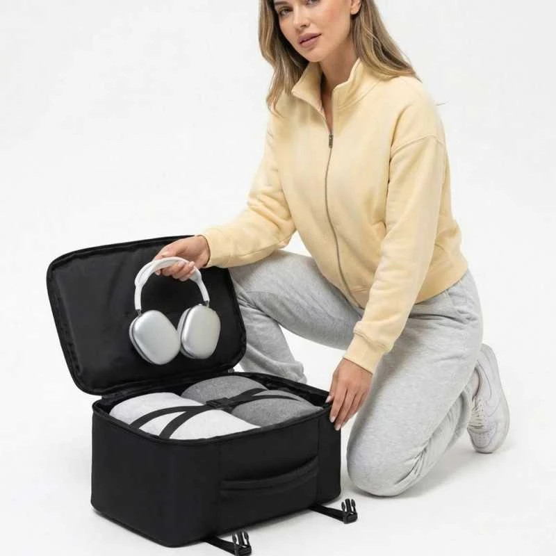 Zagatto Kuprinė lėktuvui 40x30x20 cm, rankinis bagažas Ryanair ir Wizz Air, juoda
