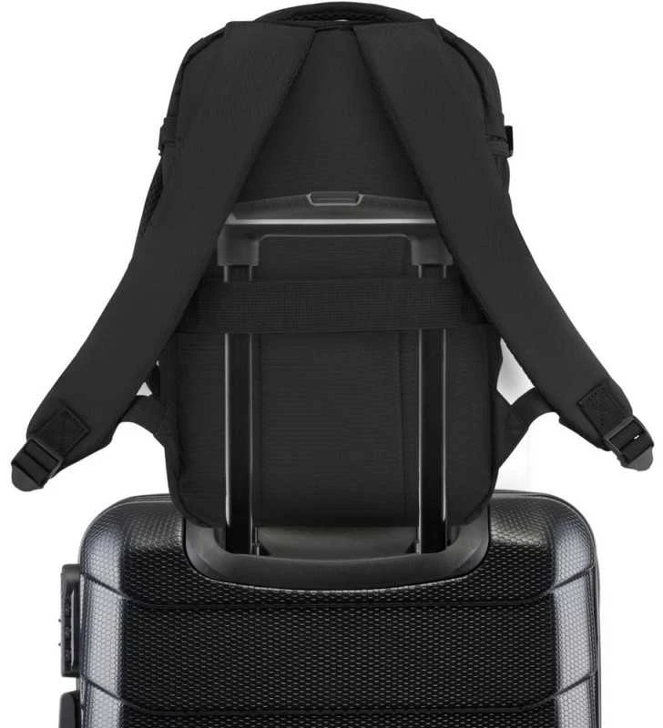 Zagatto Lengva kelioninė kuprinė 40x25x20 cm, tinka Ryanair ir Wizz Air rankiniam bagažui, juoda
