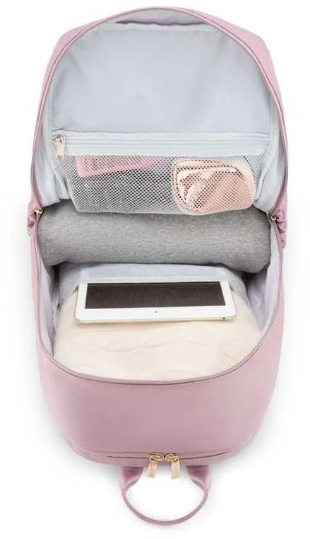 Zagatto Moteriška kelioninė kuprinė 40x25x20 cm, tinkama Ryanair ir Wizz Air rankiniam bagažui, rožinė