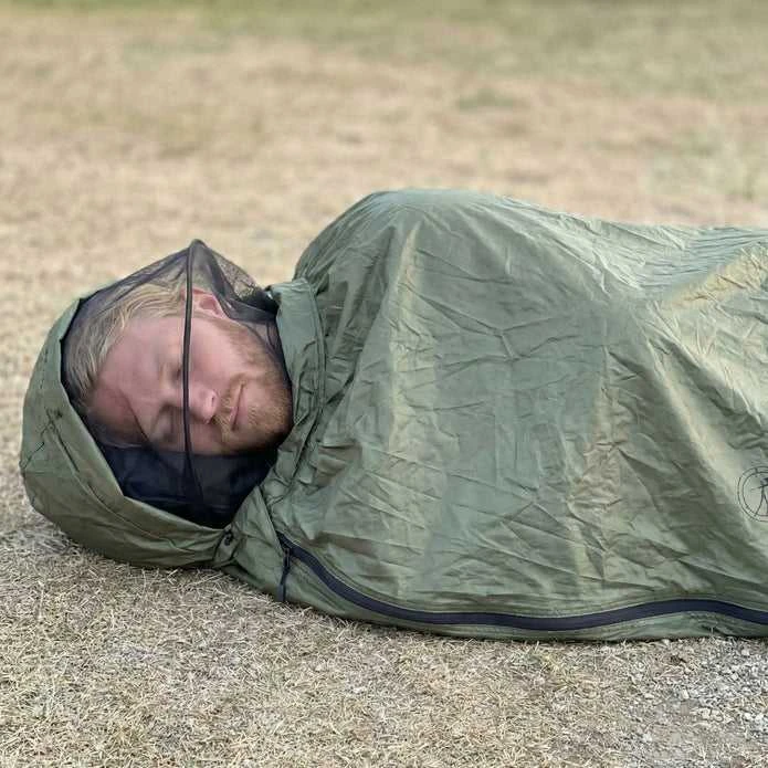 Bivy Bag Bushmen HIDEOUT THERMO olive multifunctional 600g