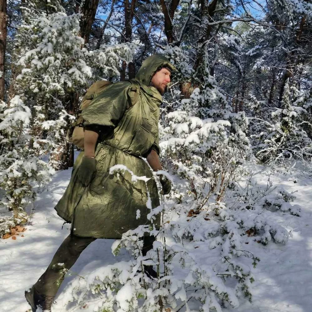 Bivy Bag Bushmen HIDEOUT THERMO olive multifunctional 600g