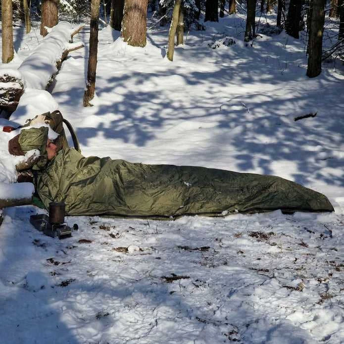 Bivy Bag Bushmen HIDEOUT THERMO olive multifunctional 600g