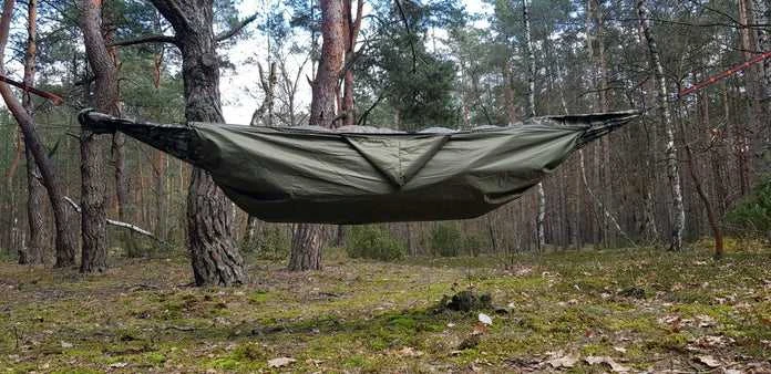 Bushmen Thermo Blanket / Thermo Ponco / Hammock Quilt Olive 750g