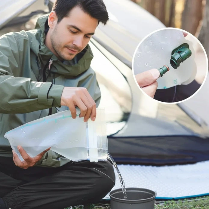 Hidratacijos sistema Naturehike TPU + 2L gėrimo pūslė su žarna
