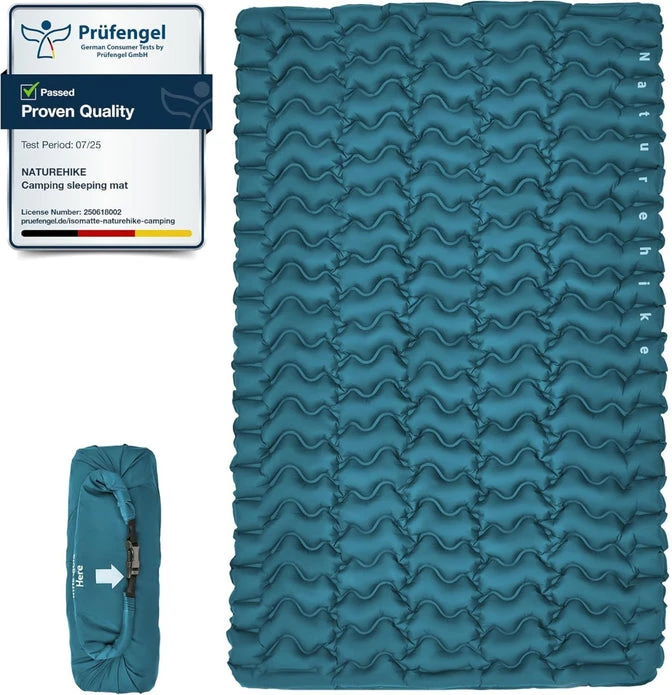 NAH čiužinys NATUREHIKE pagalvė dvigulė cnk2550ws020