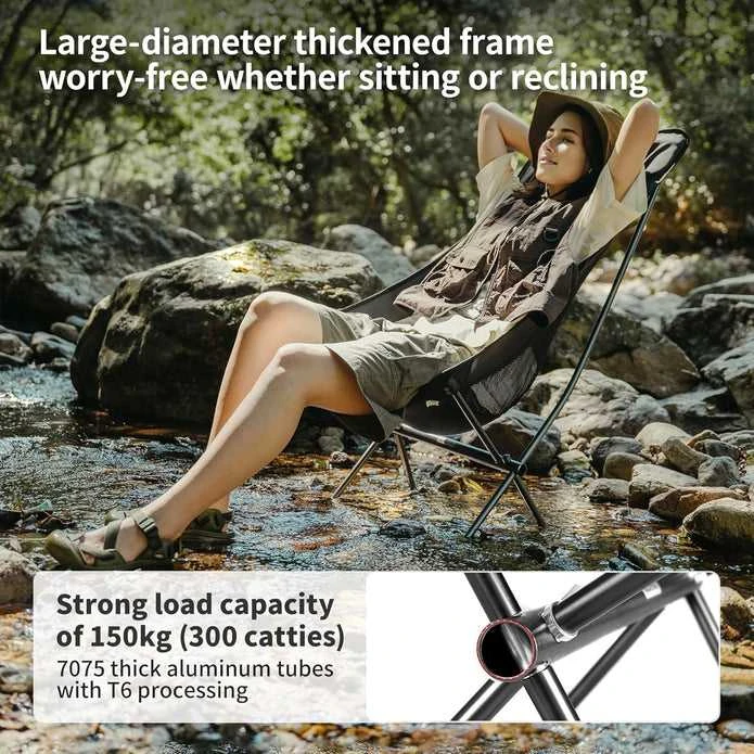 NAH Stellaluna l04 l camping chair cnk2450jj015-juodas NATUREHIKE
