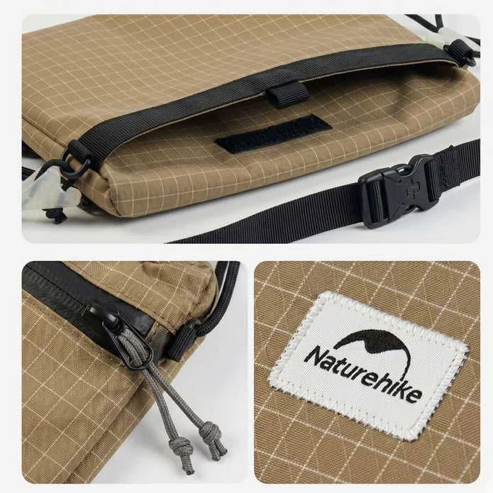 Peties krepšys Naturehike 3L Dyneema itin lengvas vandeniui atsparus užtrauktukas 84g