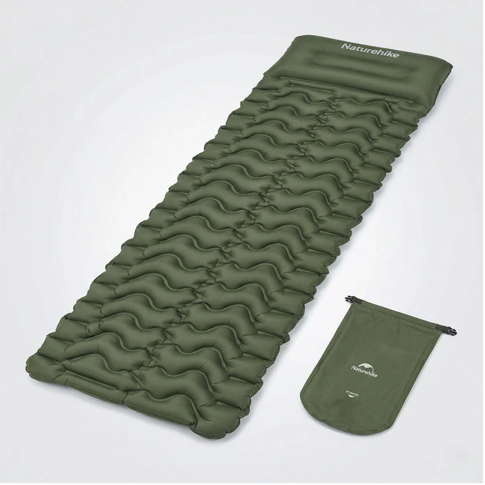 NAH Čiužinys FC01 viengulė pagalvė CNK2550WS020-army žalias NATUREHIKE
