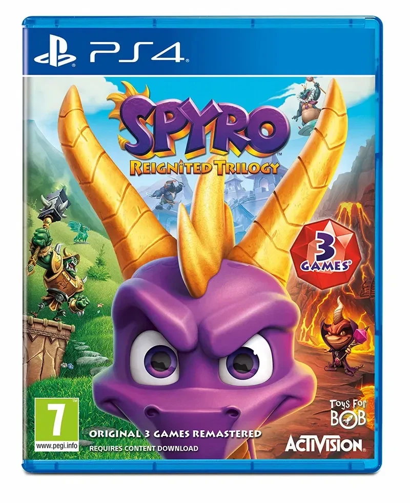 „Activision“ – „Blizzard“ „Spyro Reignited“ trilogija („PlayStation 4“)