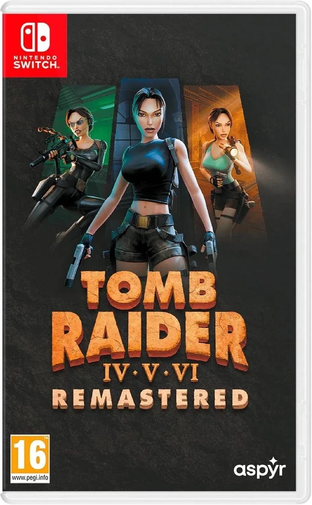 „Crystal Dynamics“ „Tomb Raider IV-VI“ perdirbinys