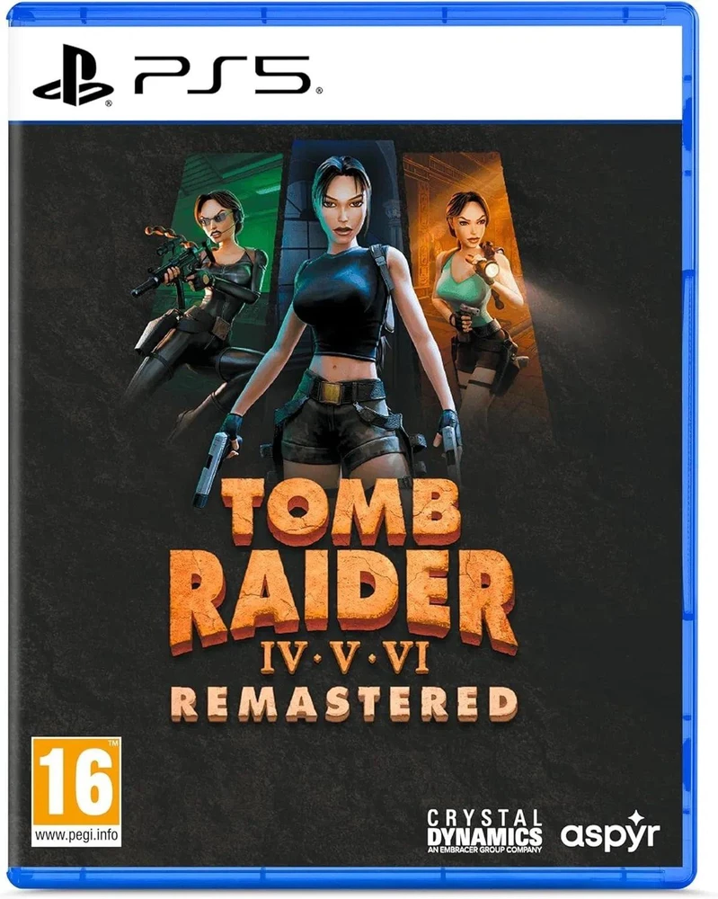 „Crystal Dynamics Tomb Raider IV-VI Remastered“ PS5