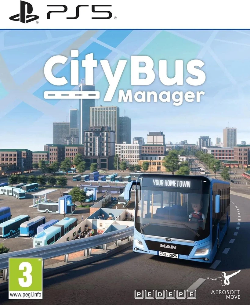 Aerosoft City Miesto autobusų vadovas (PlayStation 5)
