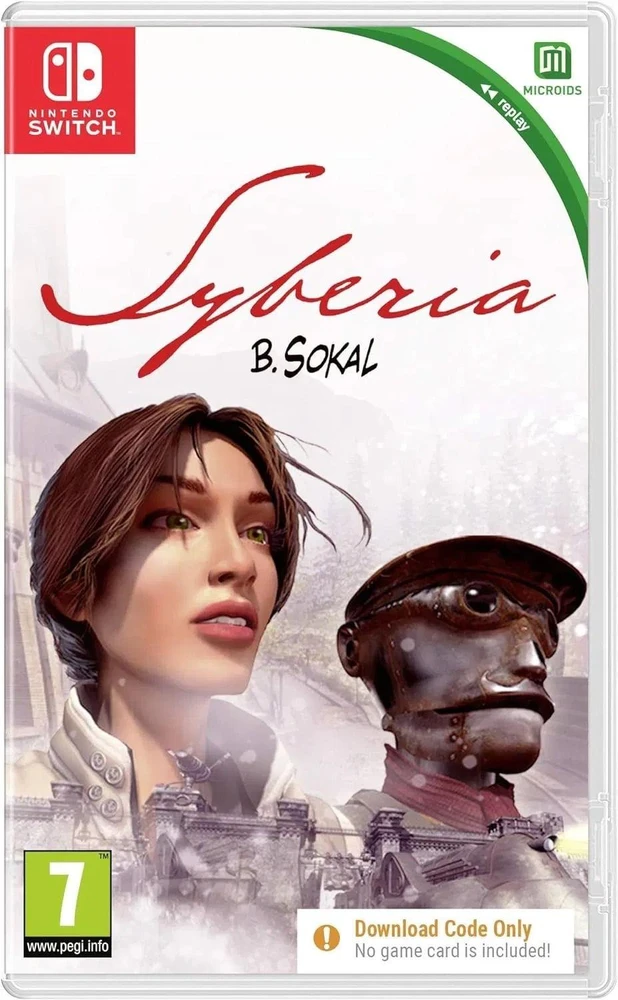 „Microïds Syberia Replay“ (kodas dėžutėje)