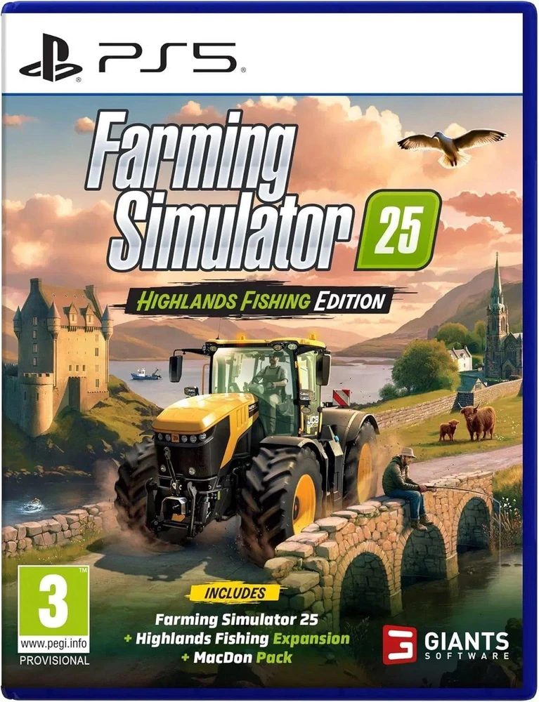 „Giants Software Farming Simulator 25: Highlands Fishing Edition“ PS5