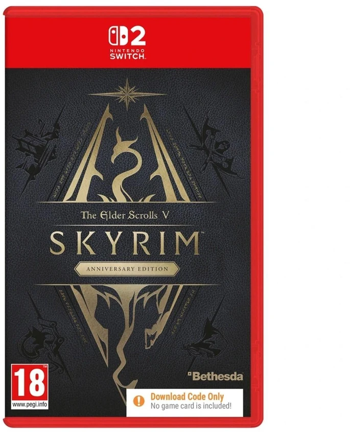 „Bethesda The Elder Scrolls V: Skyrim“ jubiliejinis leidimas („Switch 2“)
