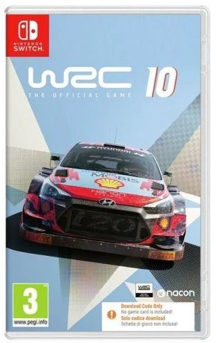 WRC 10 (kodas dėžutėje) – „Nintendo Switch“
