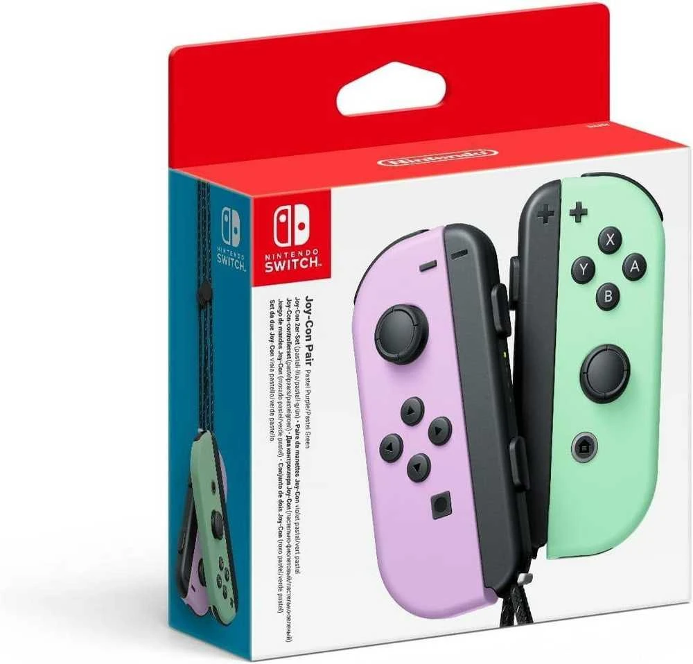 Nintendo Switch Joy-Con Pastel Violet / Pastel Žalias pora