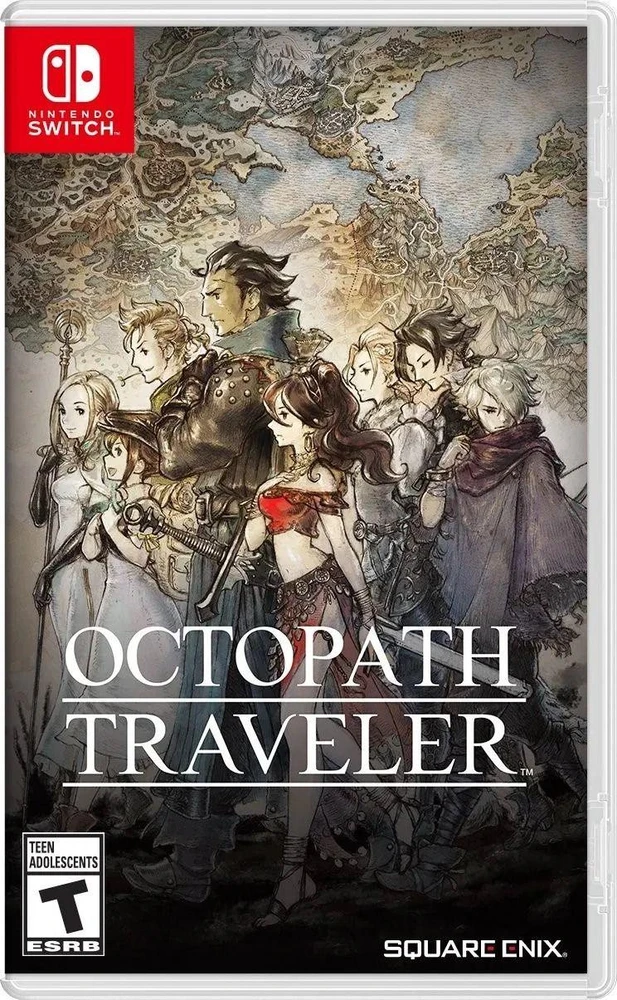 „Square Enix Octopath Traveler“ (KODAS DĖŽELĖJE)