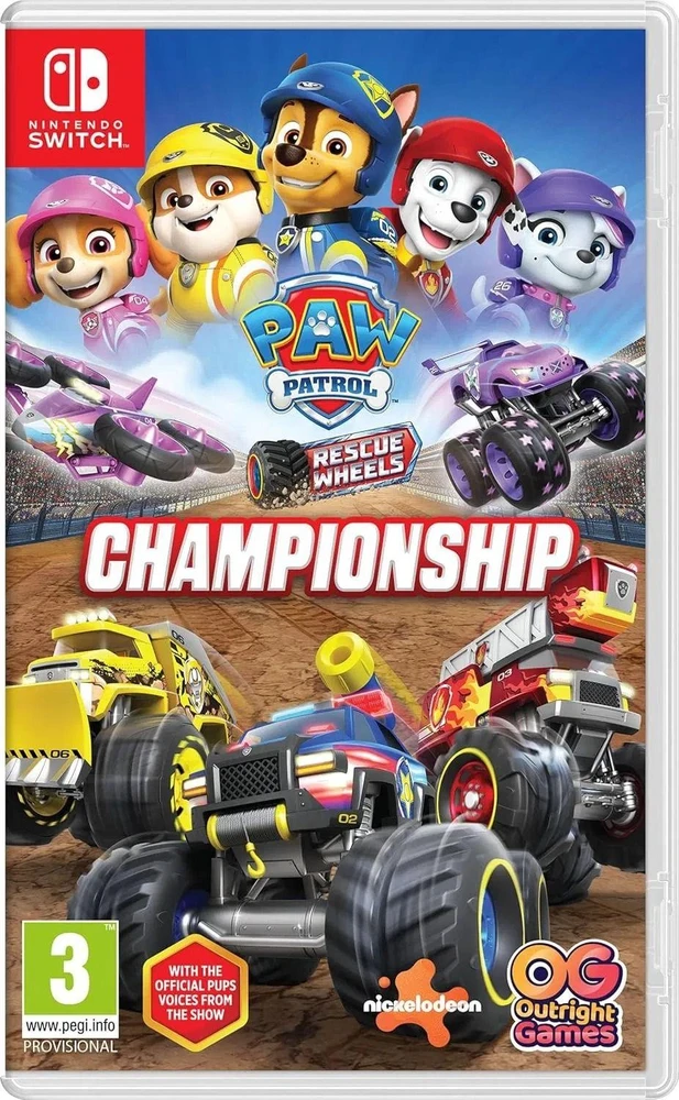 „Outright Games Paw Patrol“: gelbėjimo ratų čempionatas