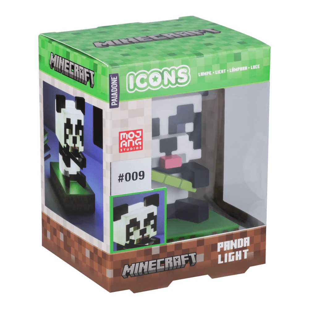 Paladone Šviestuvas - PP Minecraft Panda 11cm