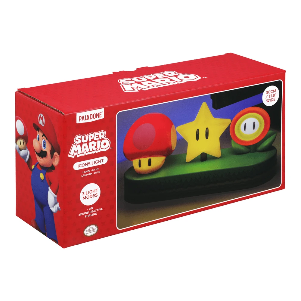 Paladone „Super Mario“ piktogramų šviesa