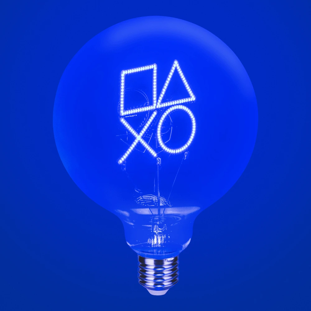 „Paladone“ „Playstation“ lemputė (E27) LED neoninė (17,7 cm) (PP14115PS)