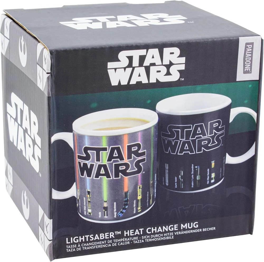 Paladonestar Wars Žvaigždžių karai - Šviesos kardo šilumą keičiantis puodelis (PP3699SW)