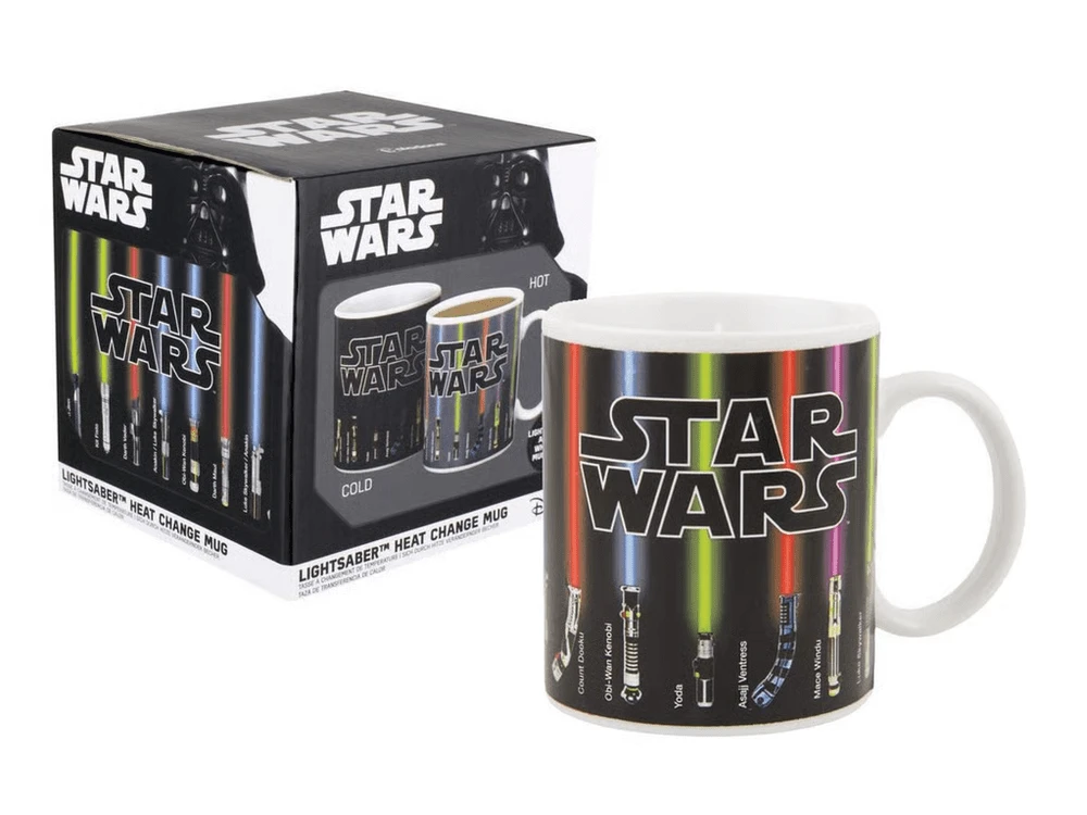 Paladonestar Wars Žvaigždžių karai - Šviesos kardo šilumą keičiantis puodelis (PP3699SW)