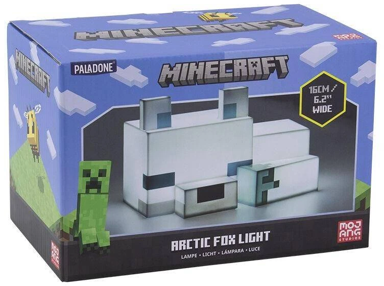 Paladone Minecraft Arctic Fox lempa