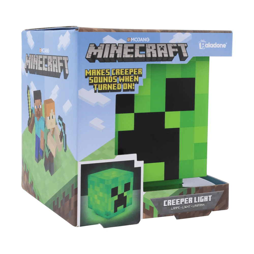 Paladone Minecraft Creeper lempa 11cm