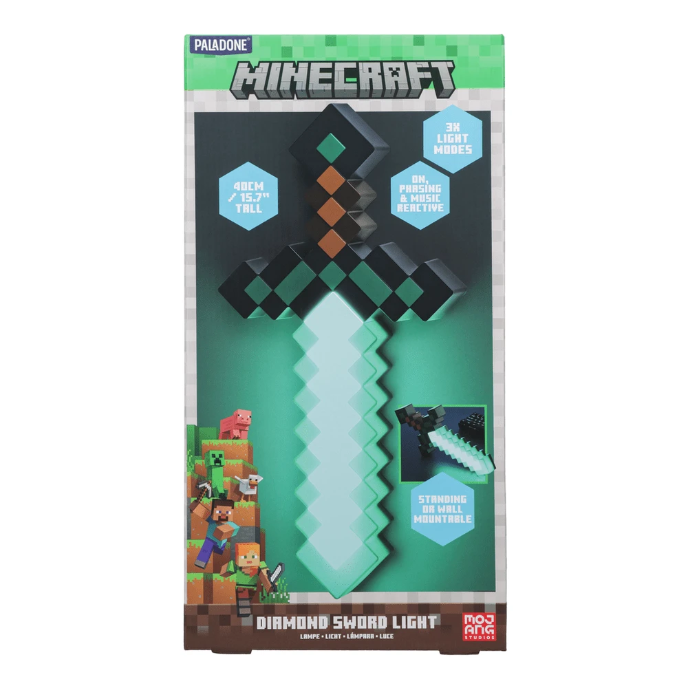 PALADONE Minecraft deimantinio kardo lempa