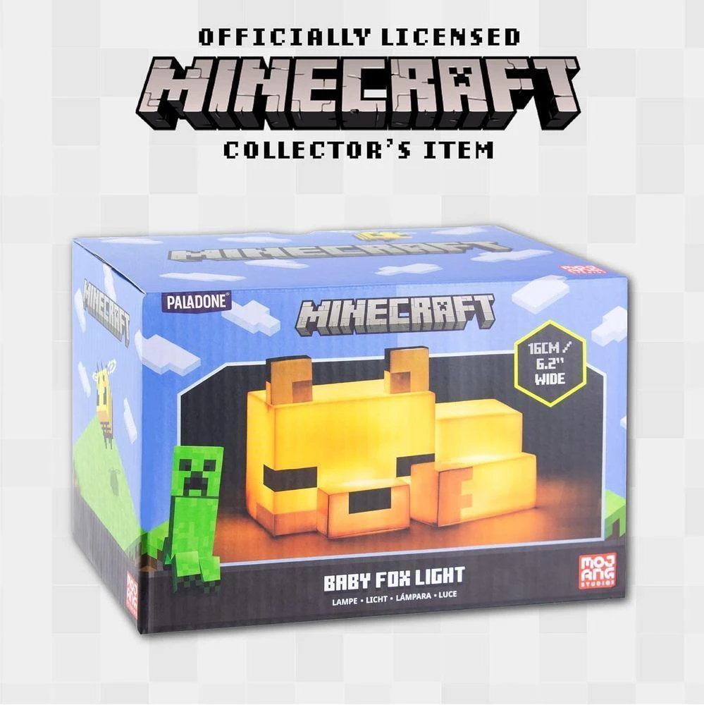 Paladone Minecraft Fox lempa