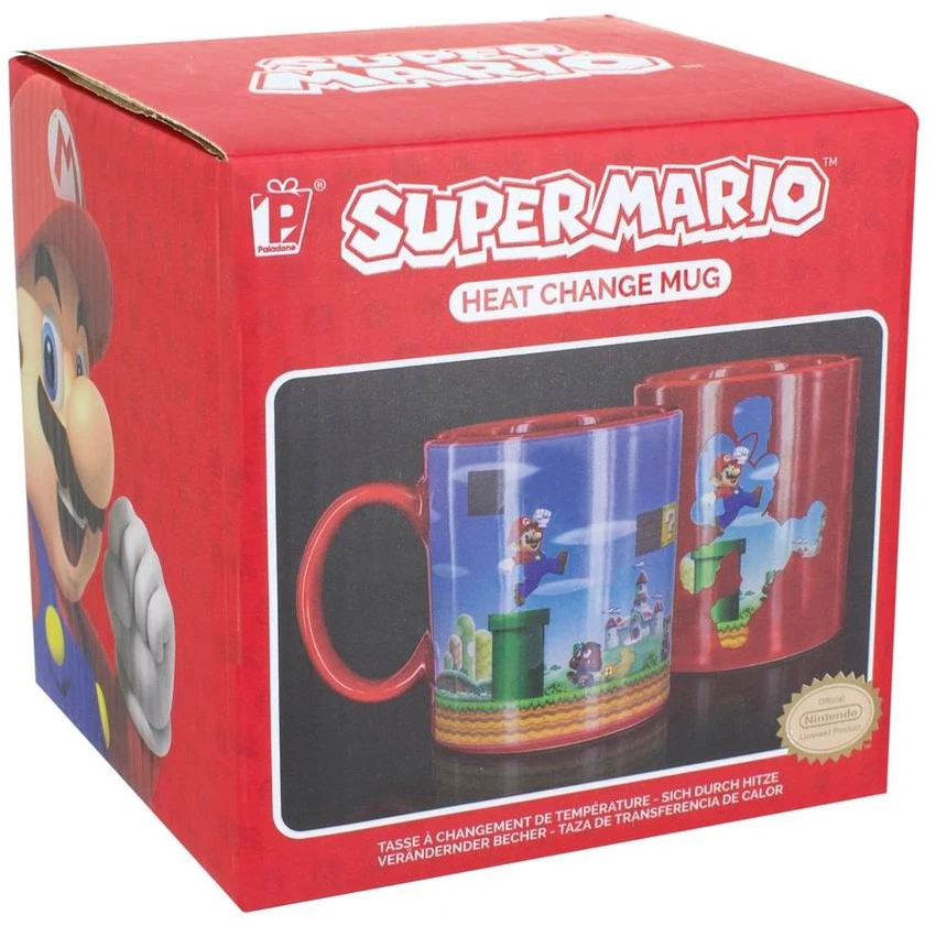 Paladone Super Mario - šilumą keičiantis puodelis, 300 ml