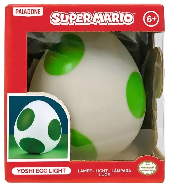 Paladone Super Mario - Mini Yoshi kiaušinio lemputė V2