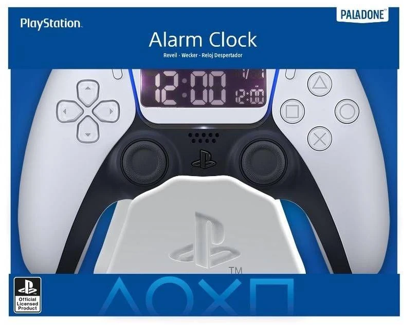 Paladone PlayStation žadintuvas su USB laidu