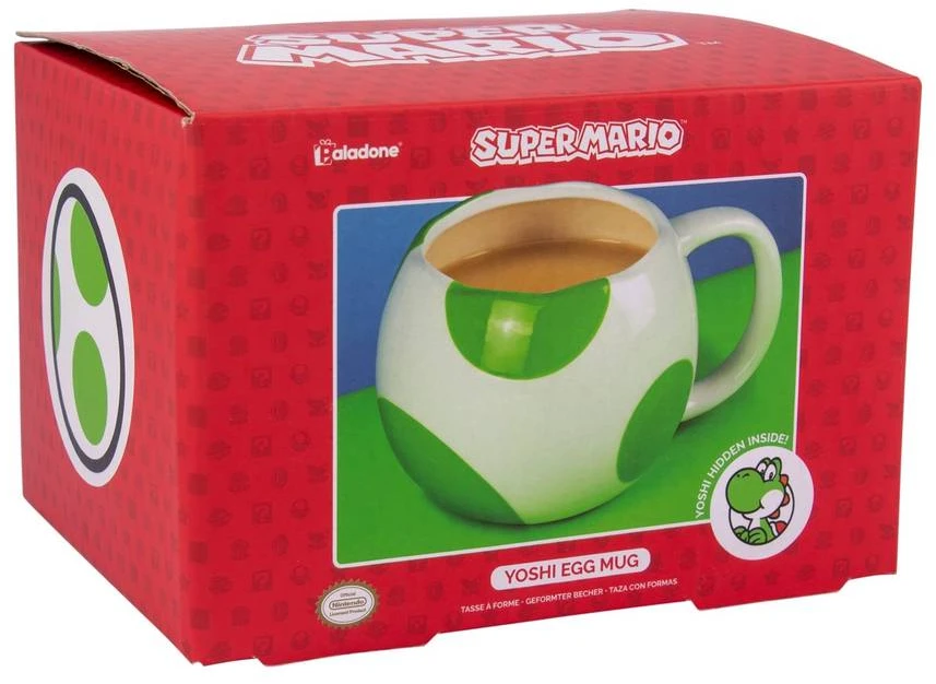 Paladone SUPER MARIO - YOSHI EGG 3D puodelis