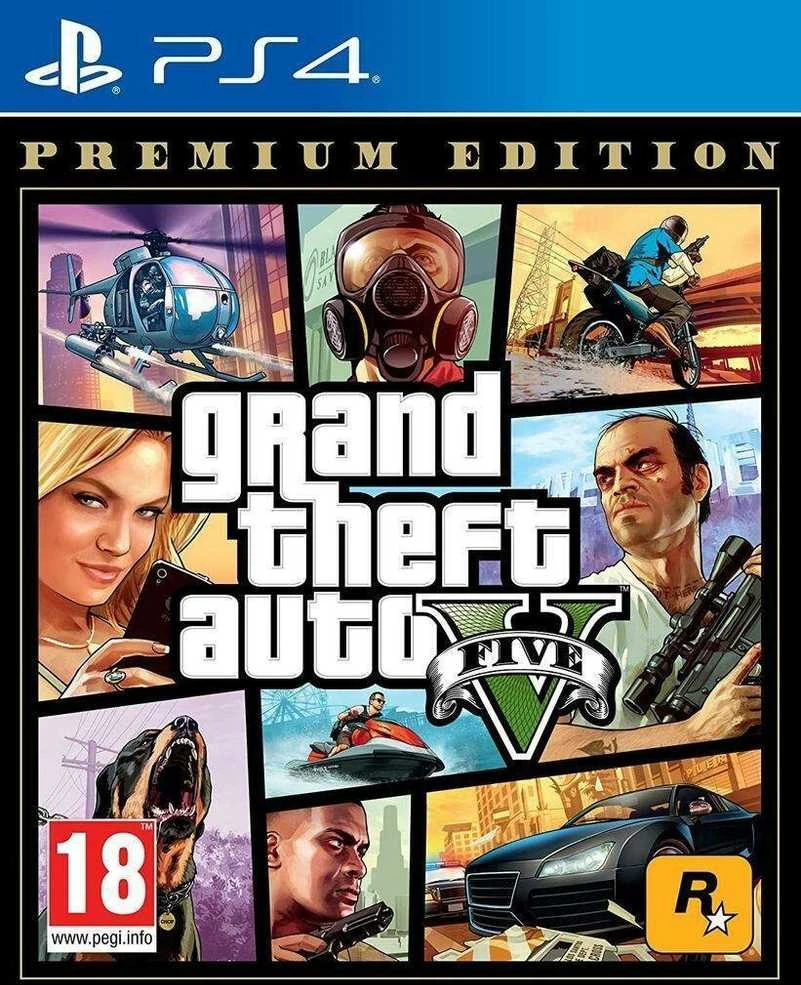 Rockstar Games PS4 Grand Theft Auto 5 Premium Edition