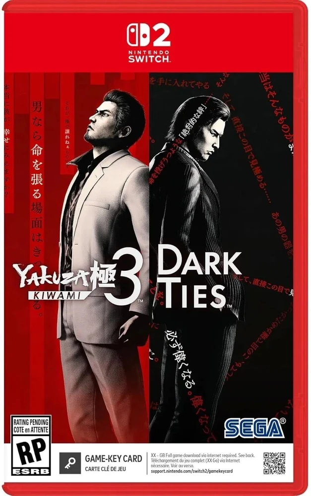 Sega Yakuza Kiwami 3 & Dark Ties (Switch 2)