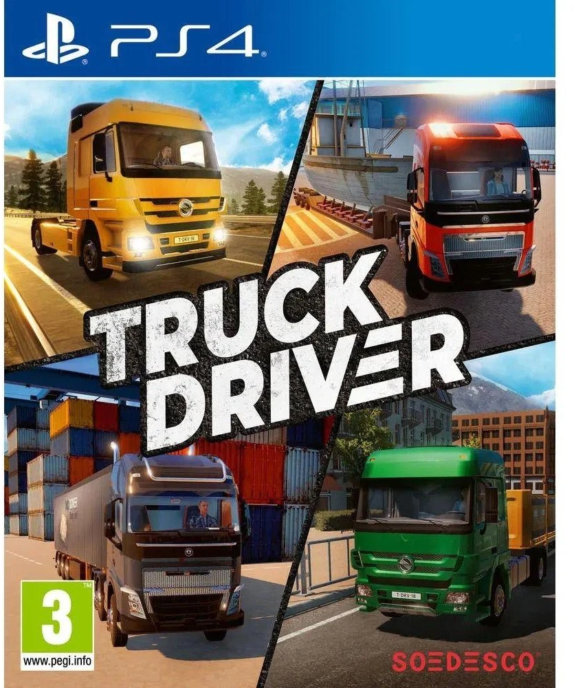 Truck Sunkvežimio vairuotojas (PlayStation 4)