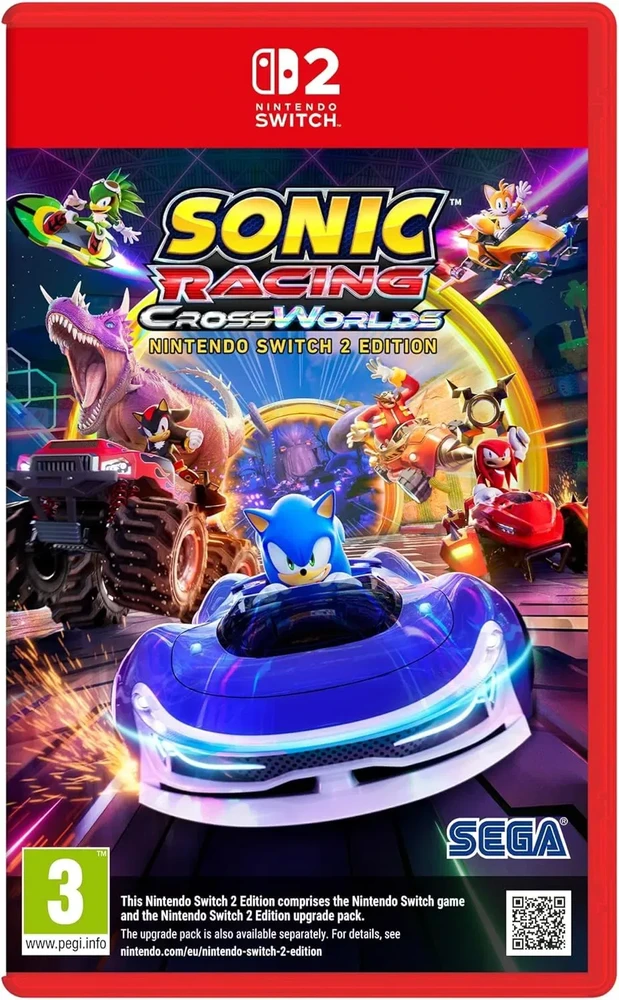 „Sega Sonic Racing: CrossWorlds“ (2 jungiklis)