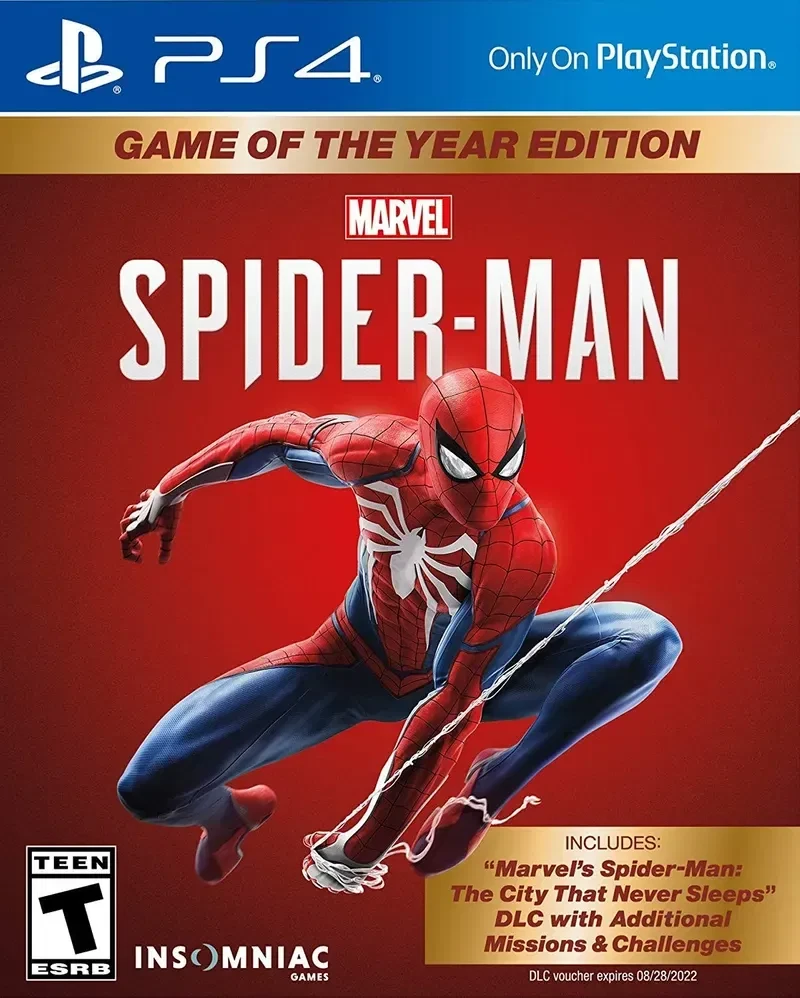 Sony SPIDER-MAN Žmogus-voras (Metų žaidimas) – PlayStation 4