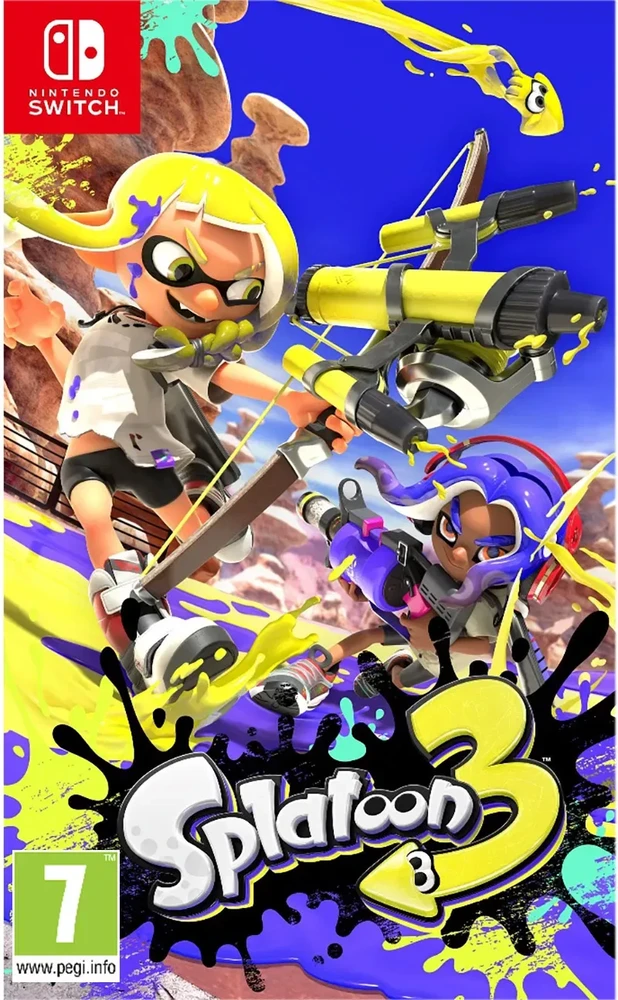 „Nintendo Switch Splatoon 3“.
