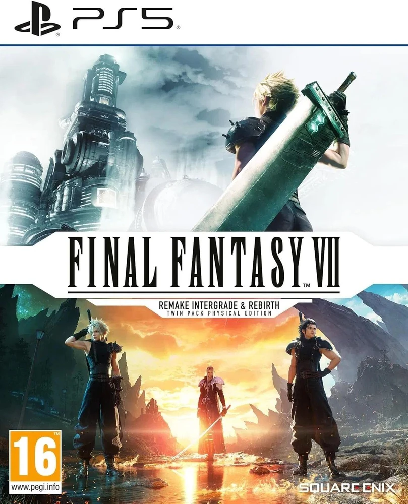 „Square Enix Final Fantasy VII Remake Intergrade & Rebirth“ dvigubas paketas PS5