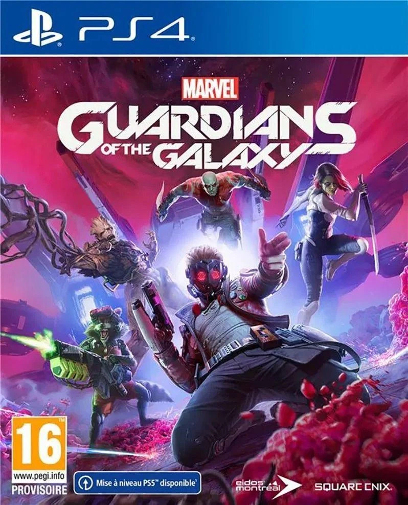 Square Enix „Marvel“ galaktikos sergėtojai – „PlayStation 4“.