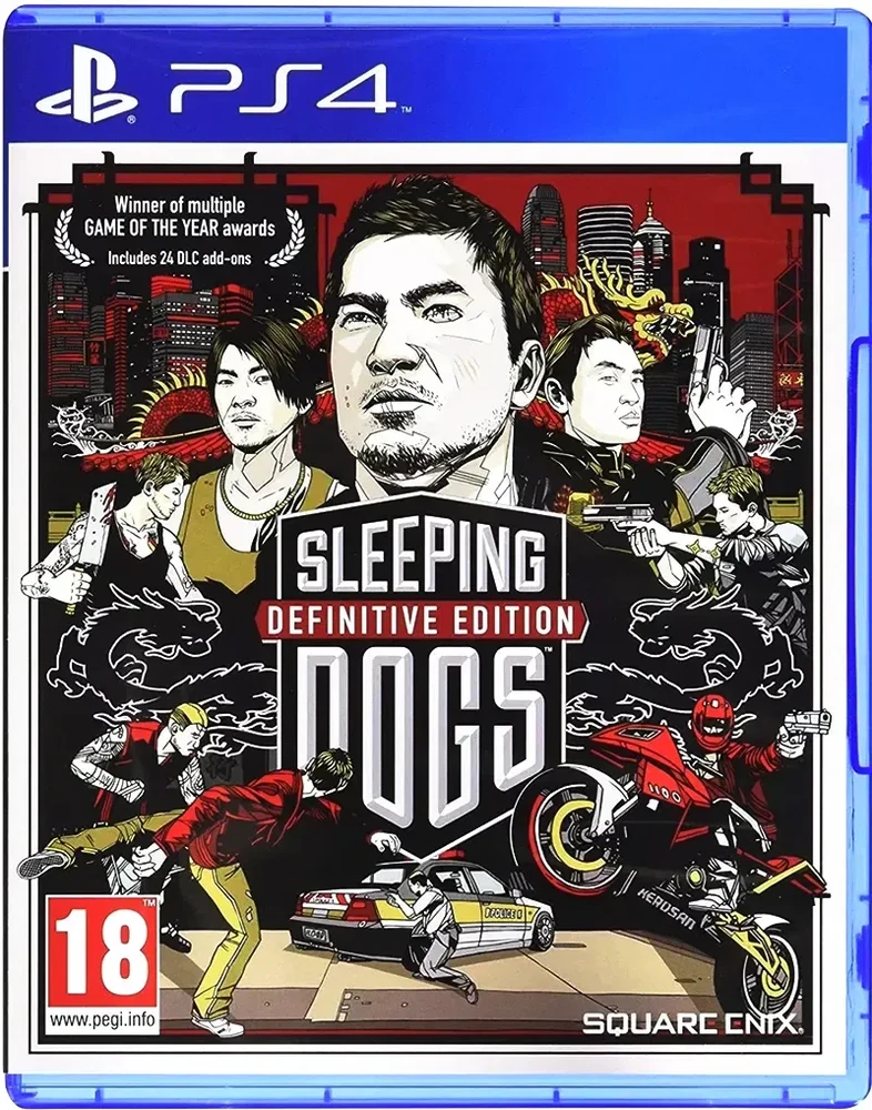 Sony „Square Enix Sleeping Dogs“: galutinis PS4 leidimas