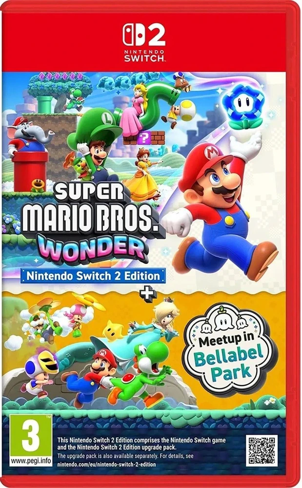 „Nintendo Super Mario Bros. Wonder“ + susitikimas Bellabelio parke („Switch 2“)