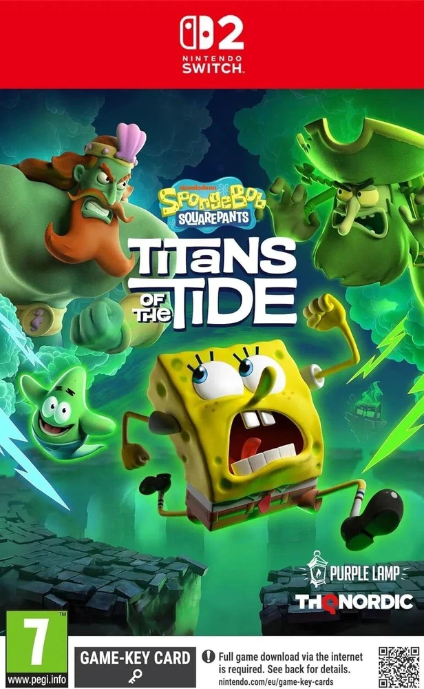 SpongeBob „Thq Nordic“ Kempiniukas: Titans of the Tide (2 jungiklis)