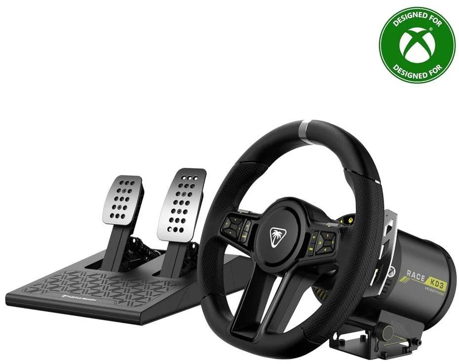 „Turtle Beach VelocityOne KD3 Race Set“ (vairas + pedalai) | „XBOX“ | PC