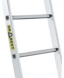 Aliumininės kopėčios Drabest PRO, 1x14, (150 kg)